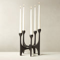 Cinq White Multi Candelabra Large