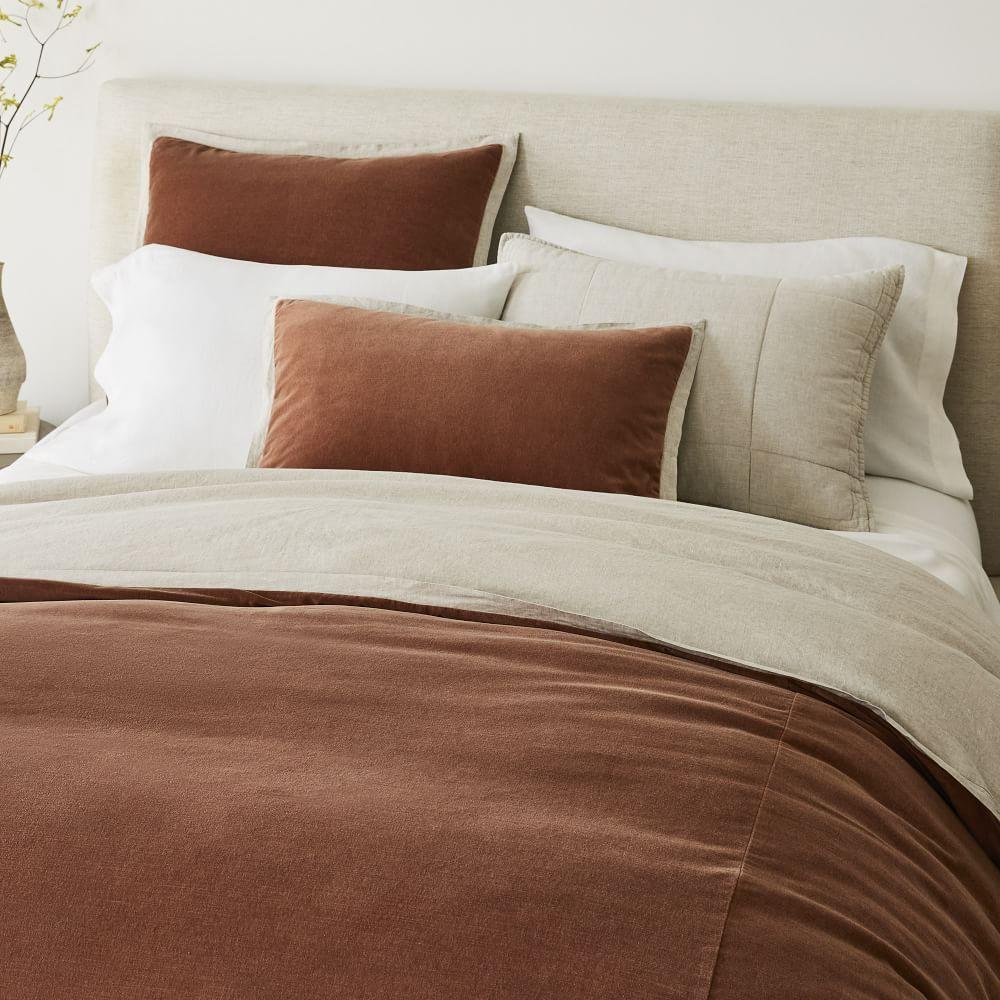 Classic Cotton Velvet Duvet Cover & Pillowcases