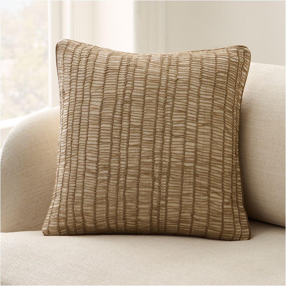 Coastal Netted Jute Cushion Cover