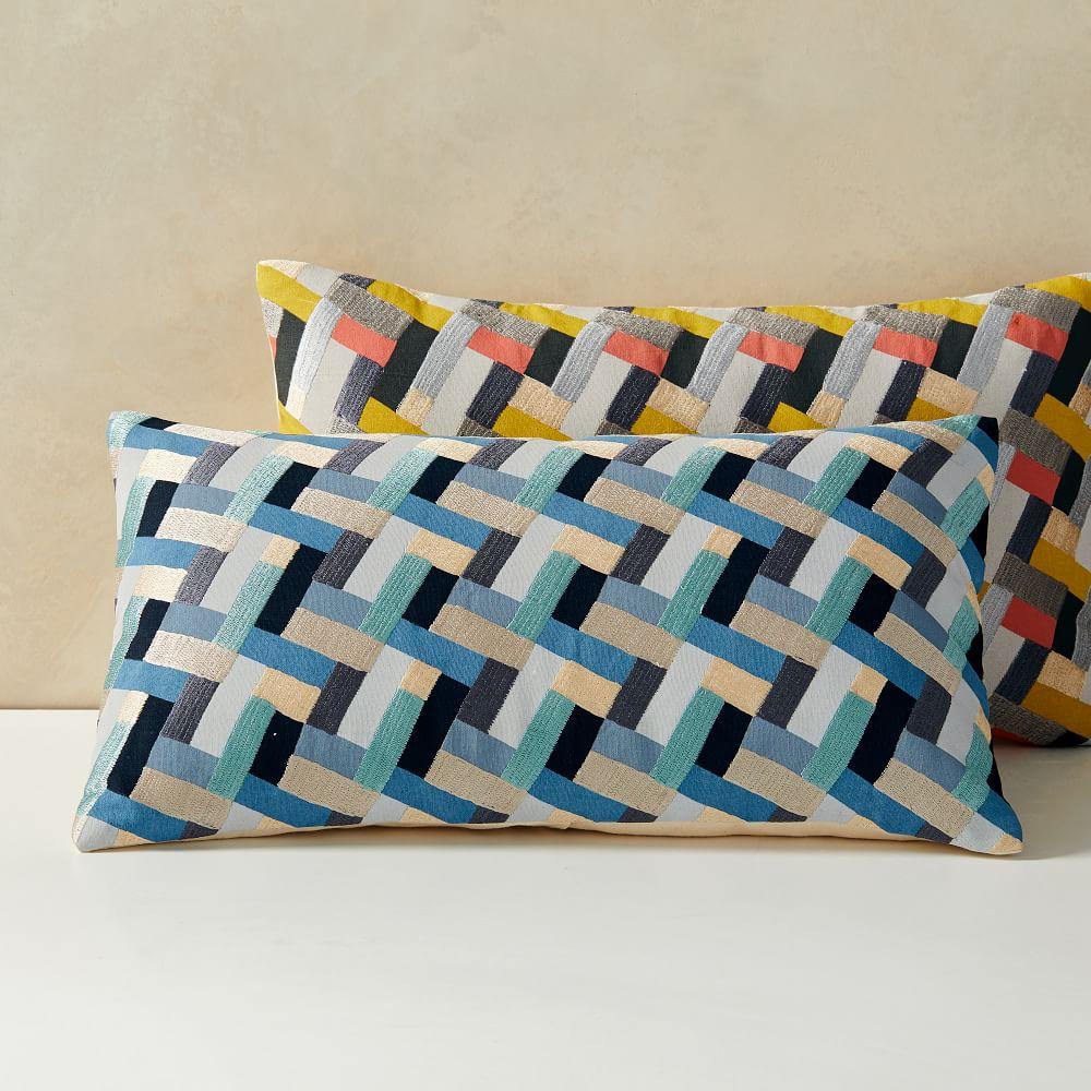 Cody Hoyt Garden Bricks Cushion Covers