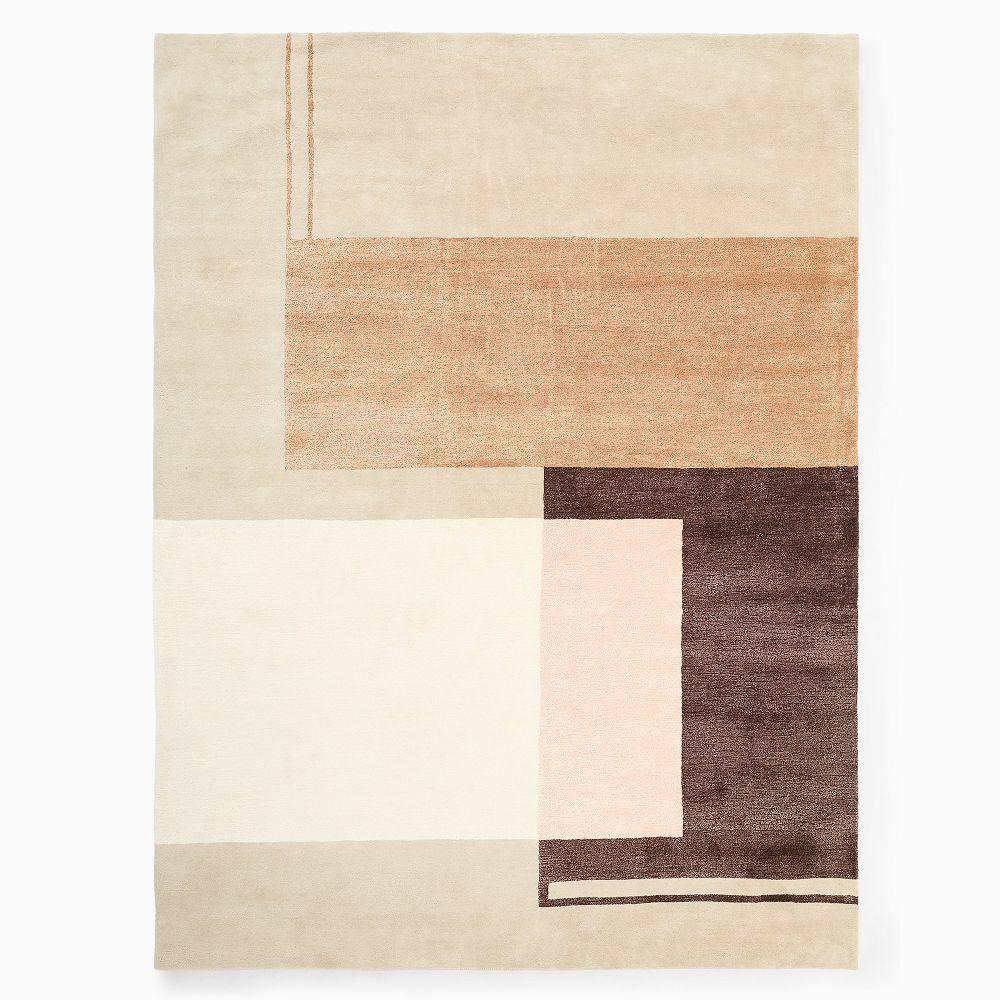 Colourblock Shine Rug