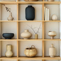 Combed Ceramic Vases