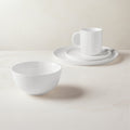 Contact White Ceramic Salad Plate