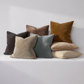 Corded Bias Velvet Cushion Cover