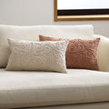 Corded Floral Cushion Cover