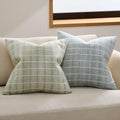 Corded Windowpane Cushion Cover