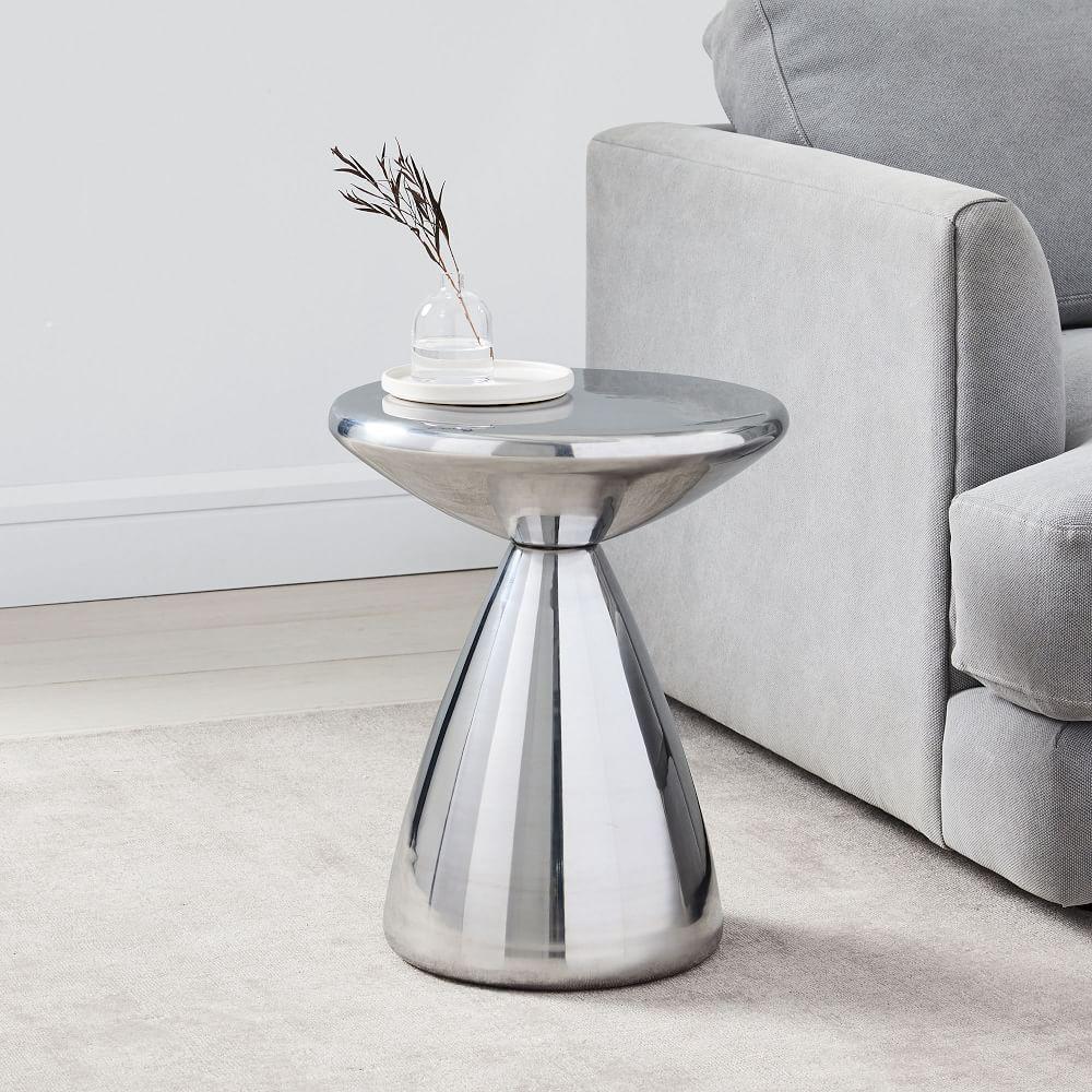 Cosmo Side Table - Silver