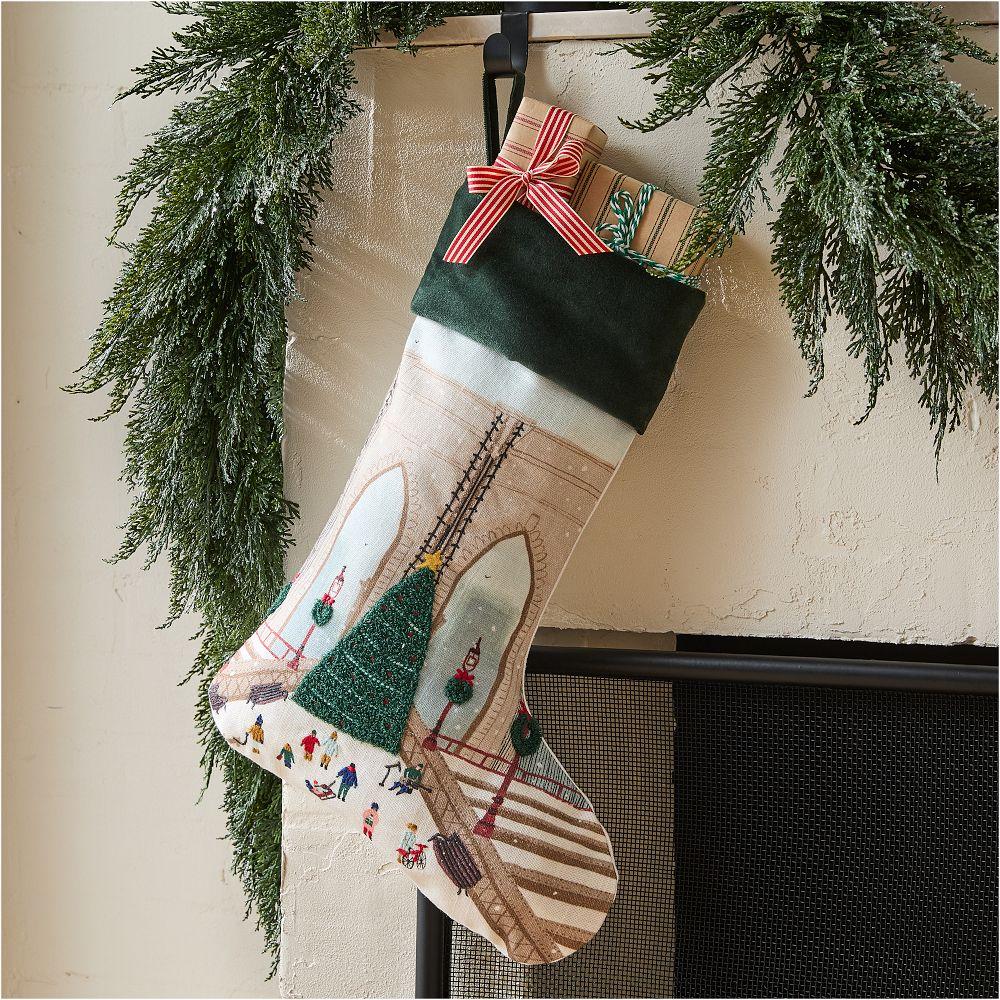 Cotton Brooklyn Bridge Stocking