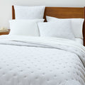 Cotton Cloud Jersey Tack Stitch Bedspread & Pillowcases