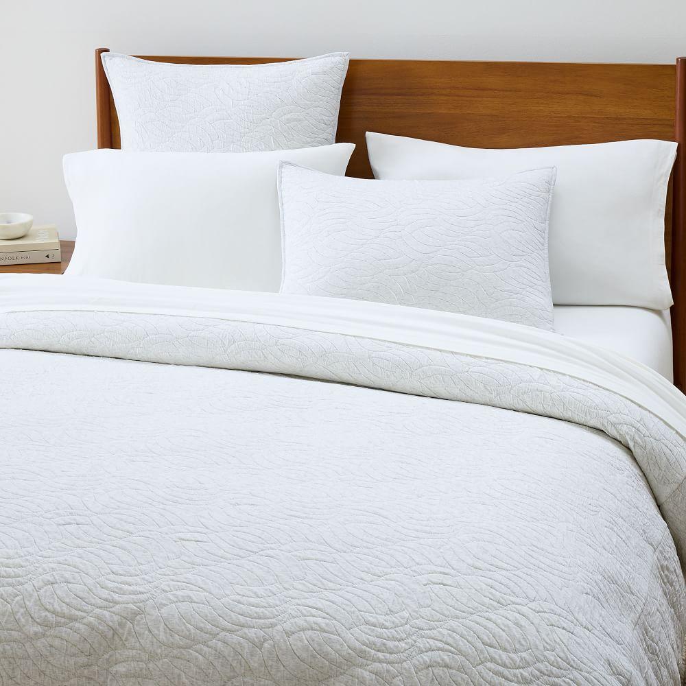 Cotton Cloud Jersey Wave Texture Duvet Cover & Pillowcases