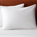 Classic Organic Cotton Sateen 520 Thread Count White Full/Queen Duvet Cover
