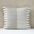 Cotton Silk Broken Stripe Cushion Cover