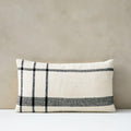 Cotton Silk Open Windowpane Cushion Cover