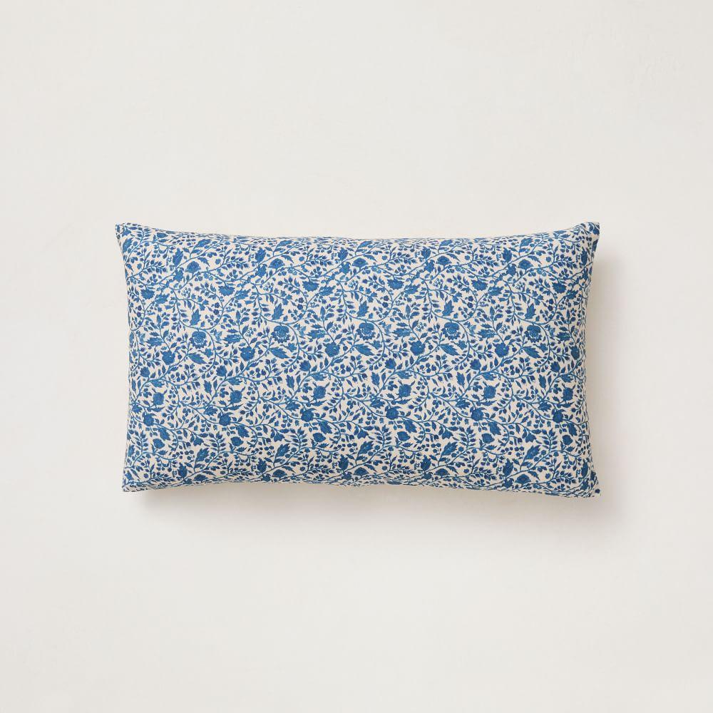 Cotton Velvet Petit Jardin Cushion Cover