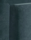 Cotton Velvet Swatch, Azure