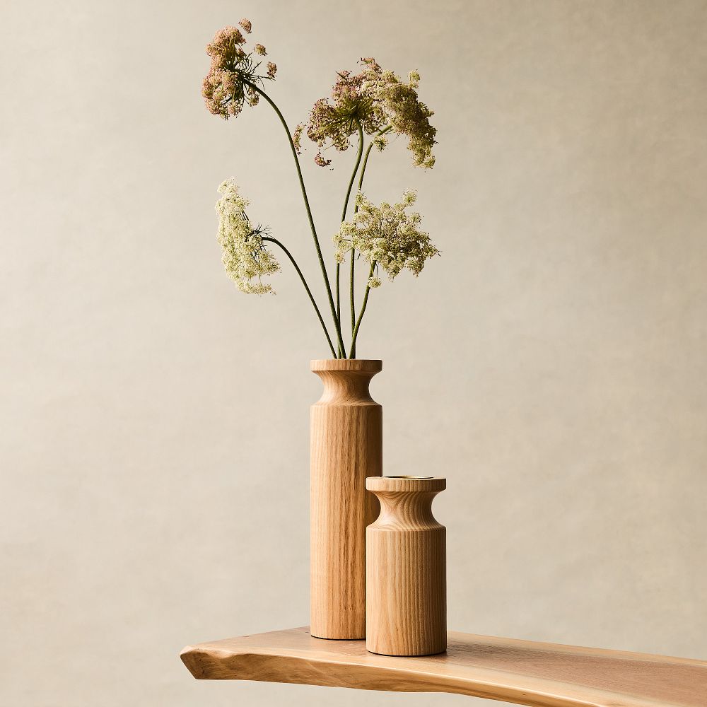 Coulter Wood Vases