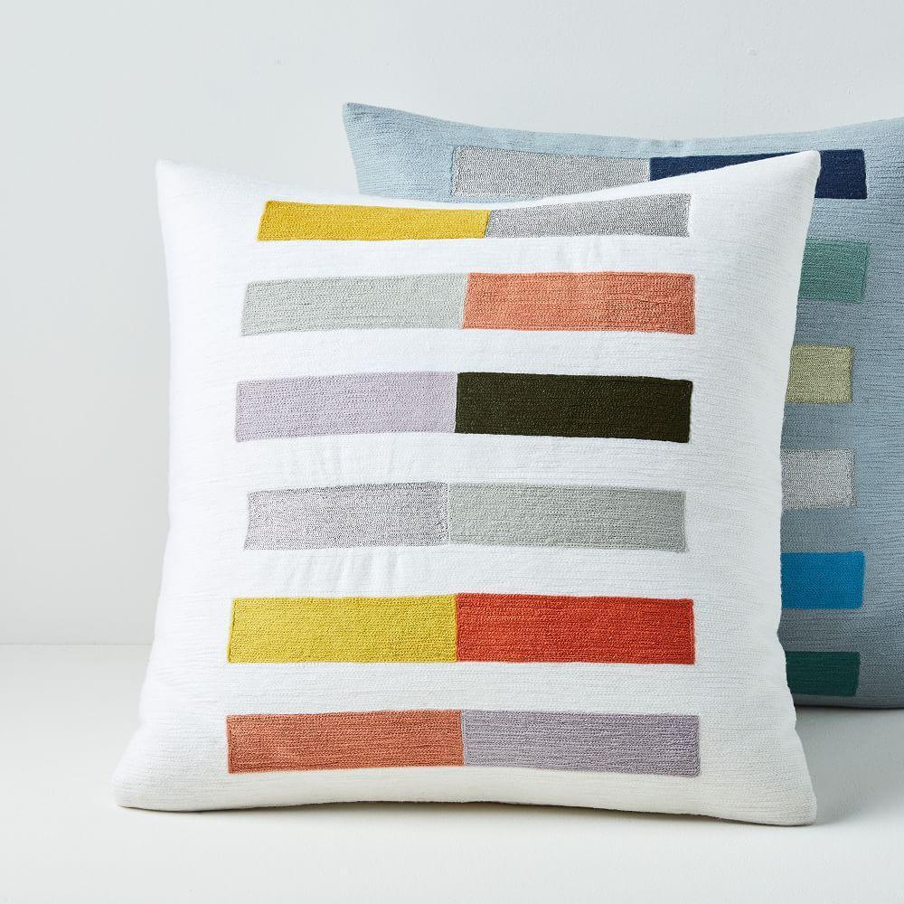 Crewel Colour Study Cushion Covers