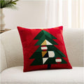 Crewel Geo Tree Cushion Cover
