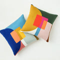 Half Moon Layered Blocks Cushion Cover
