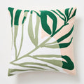 Crewel Palm Cushion Cover
