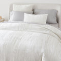 Crinkle Velvet Duvet Cover & Pillowcases