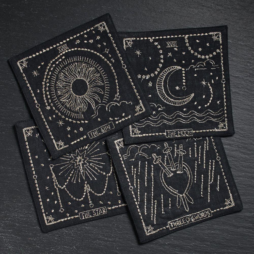 Curiosity Halloween Cocktail Napkins (Set of 4)