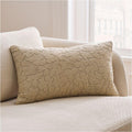 Cut Floral Cushion Cover