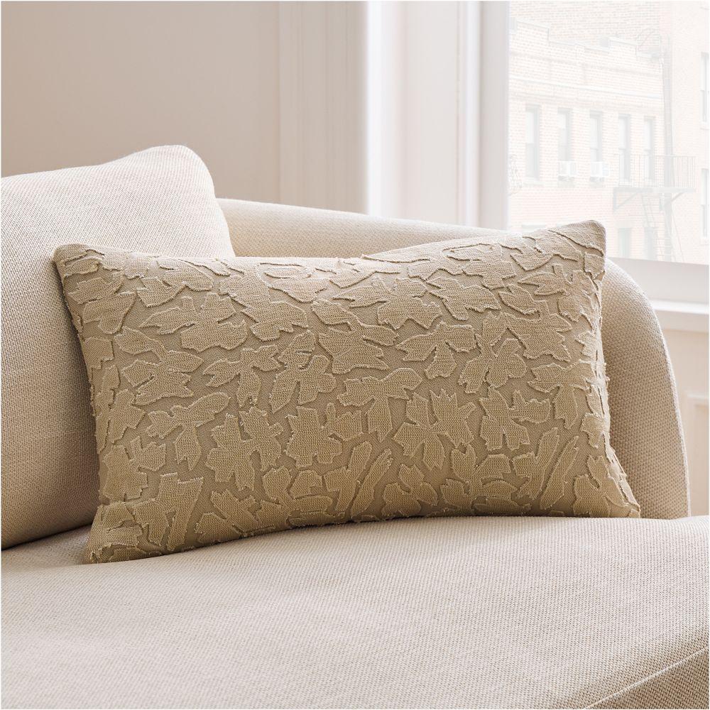 Cut Floral Cushion Cover