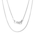 Roberto Martinez Sterling Silver 1Mm Snake Chain Necklace 18 30