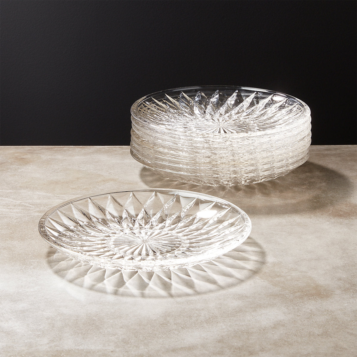 Daphne Glass Snack Bowl
