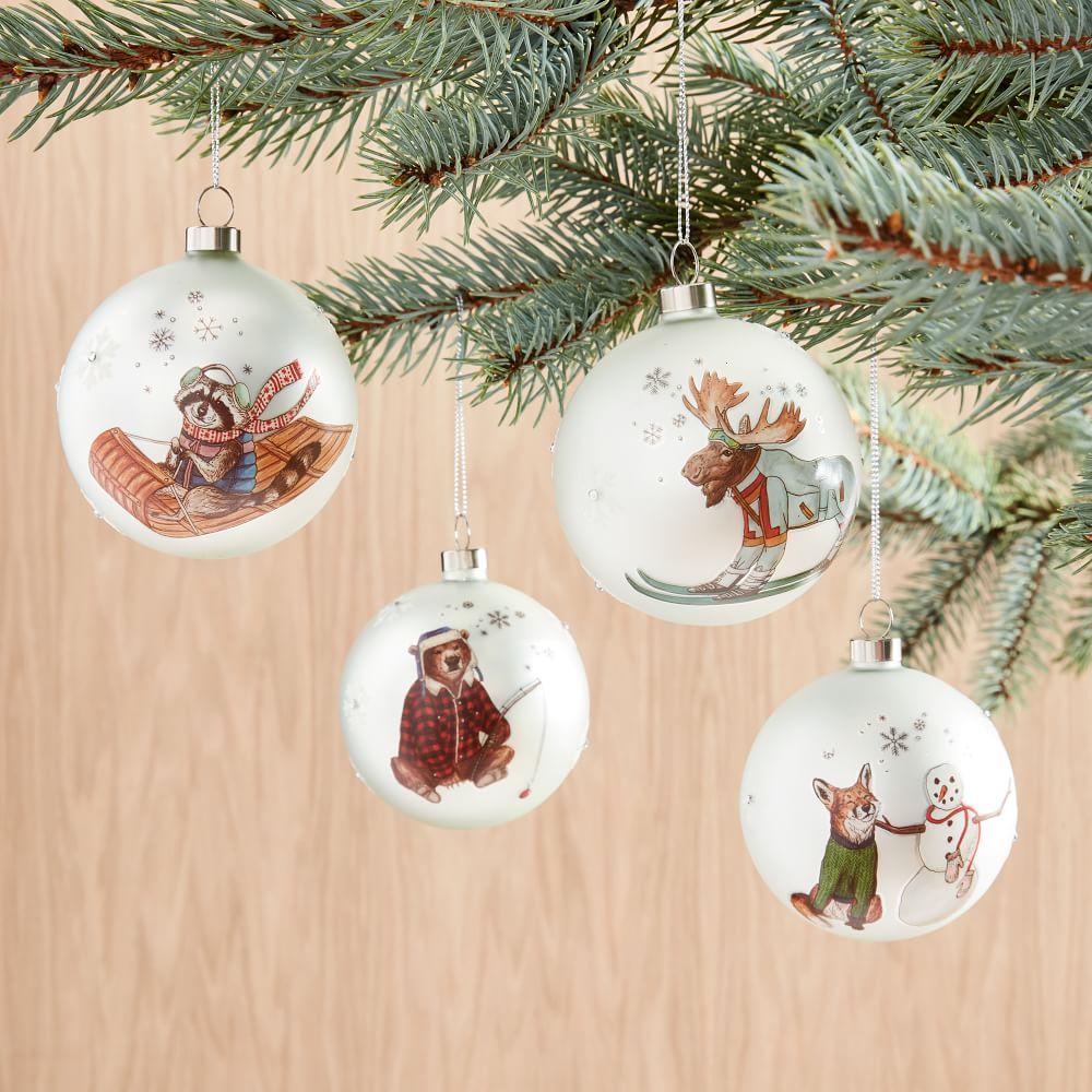 Dapper Animal Ball Baubles