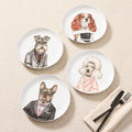 Dapper Animal Best in Show Salad Plates