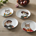 Dapper Animal Salad Plates