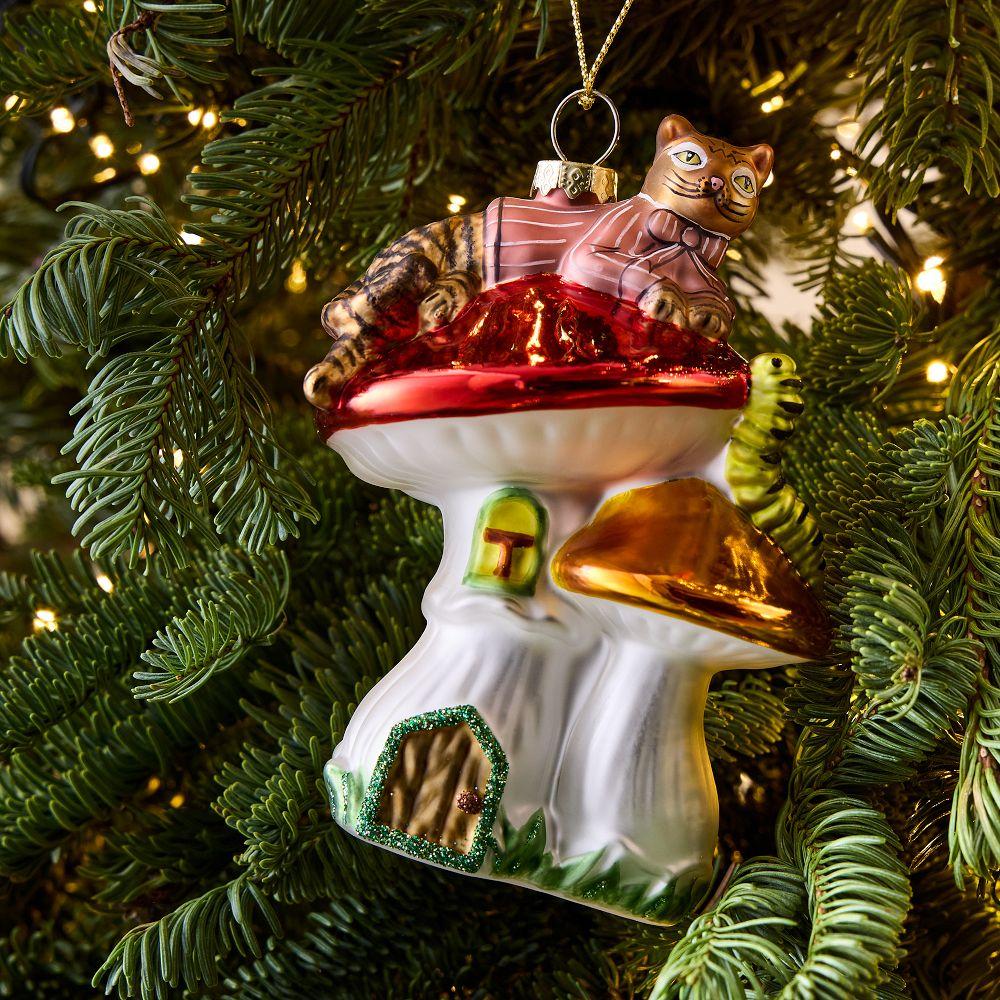 Dapper Cat Glass Bauble