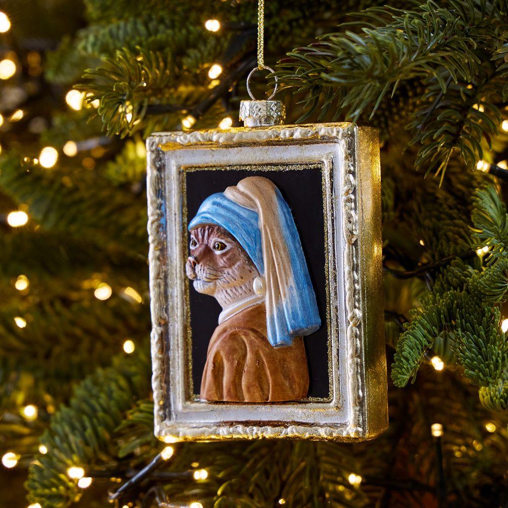 Dapper Lion Glass Bauble