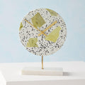 Deco Clock - Speckled Stone