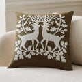 Deer Silhouette Cushion Cover