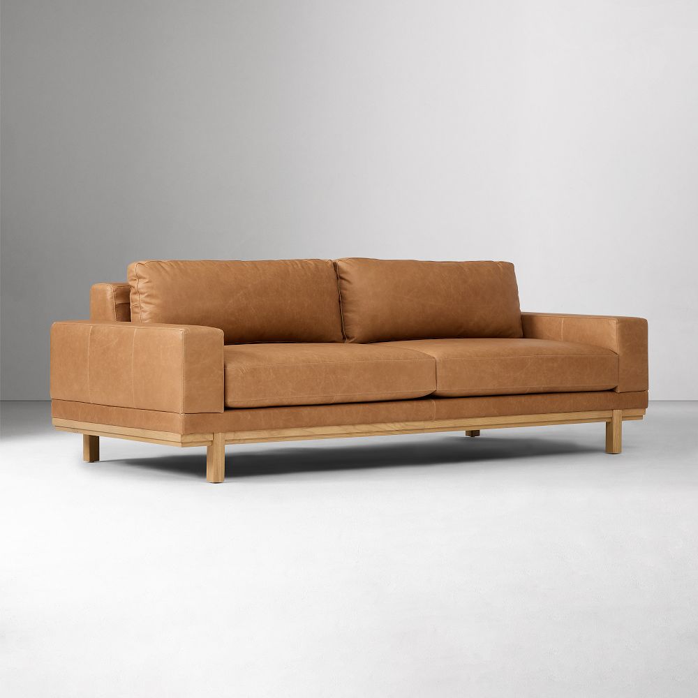 Dewitt Leather Sofa (226 cm)