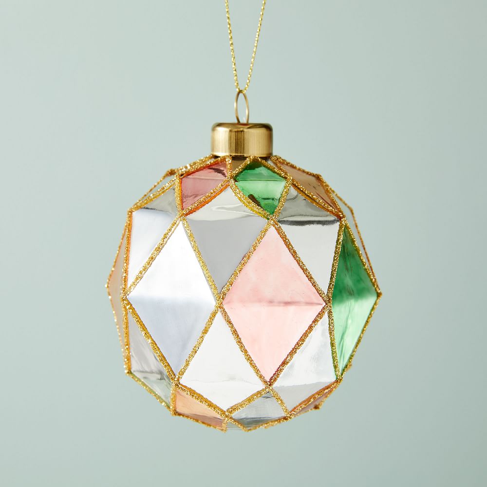 Diamond Glitter Ball Bauble