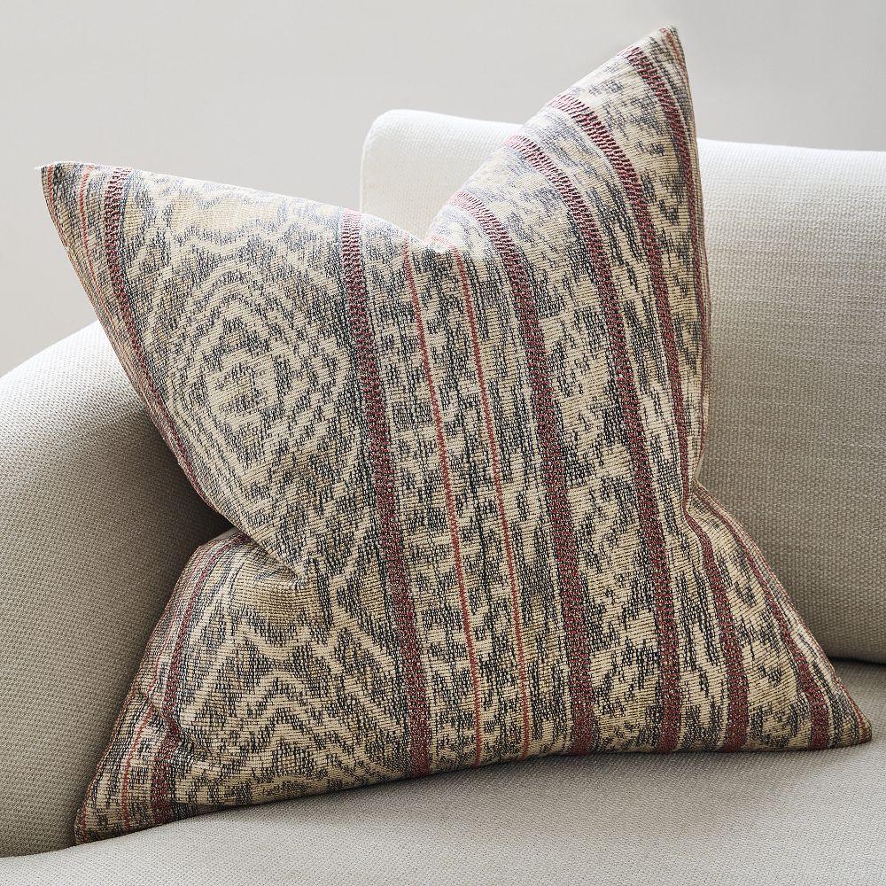 Diamondback Ikat Cushion Cover
