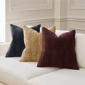 Distressed Herringbone Cushion Cover