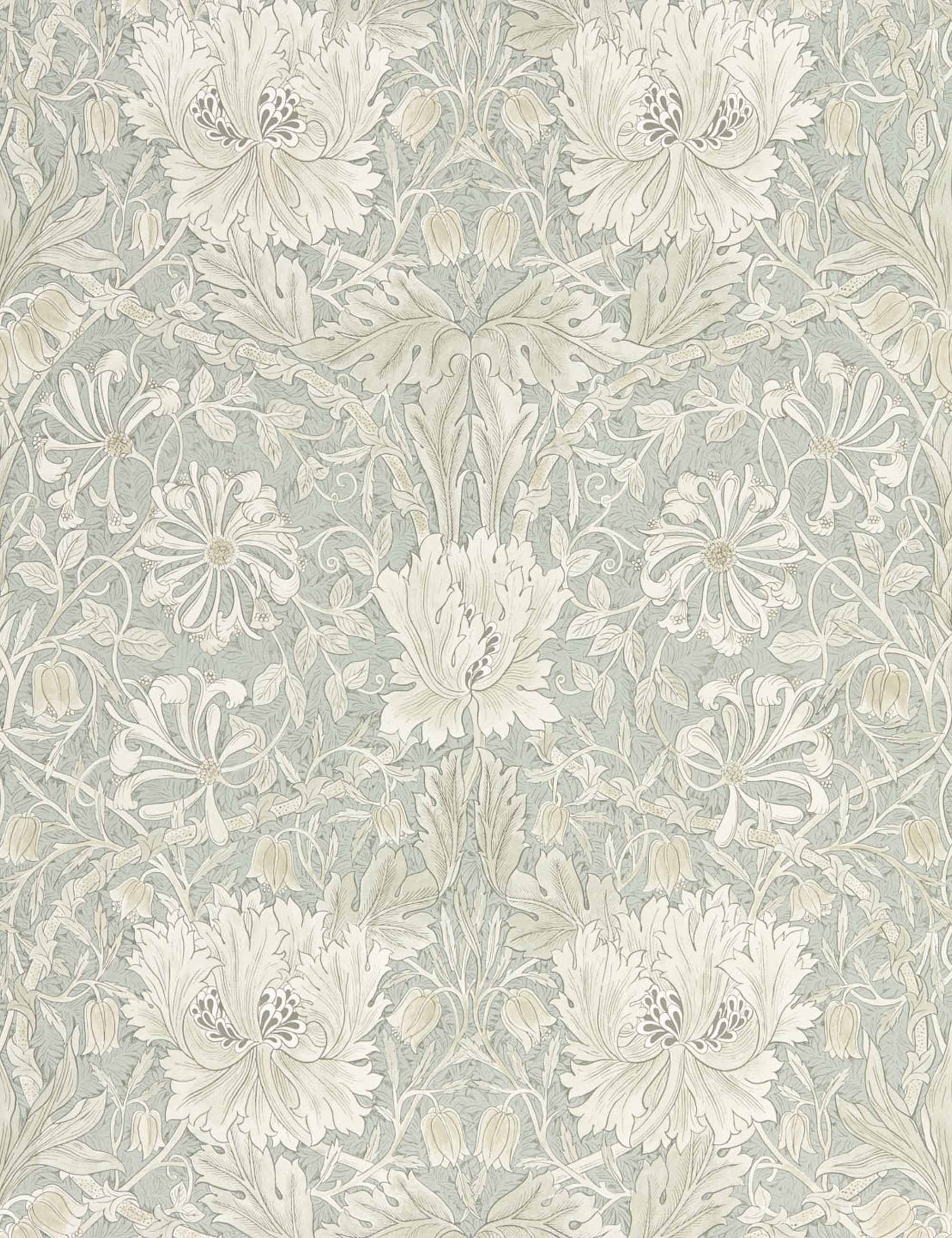 Pure Honeysuckle & Tulip Wallpaper Swatch