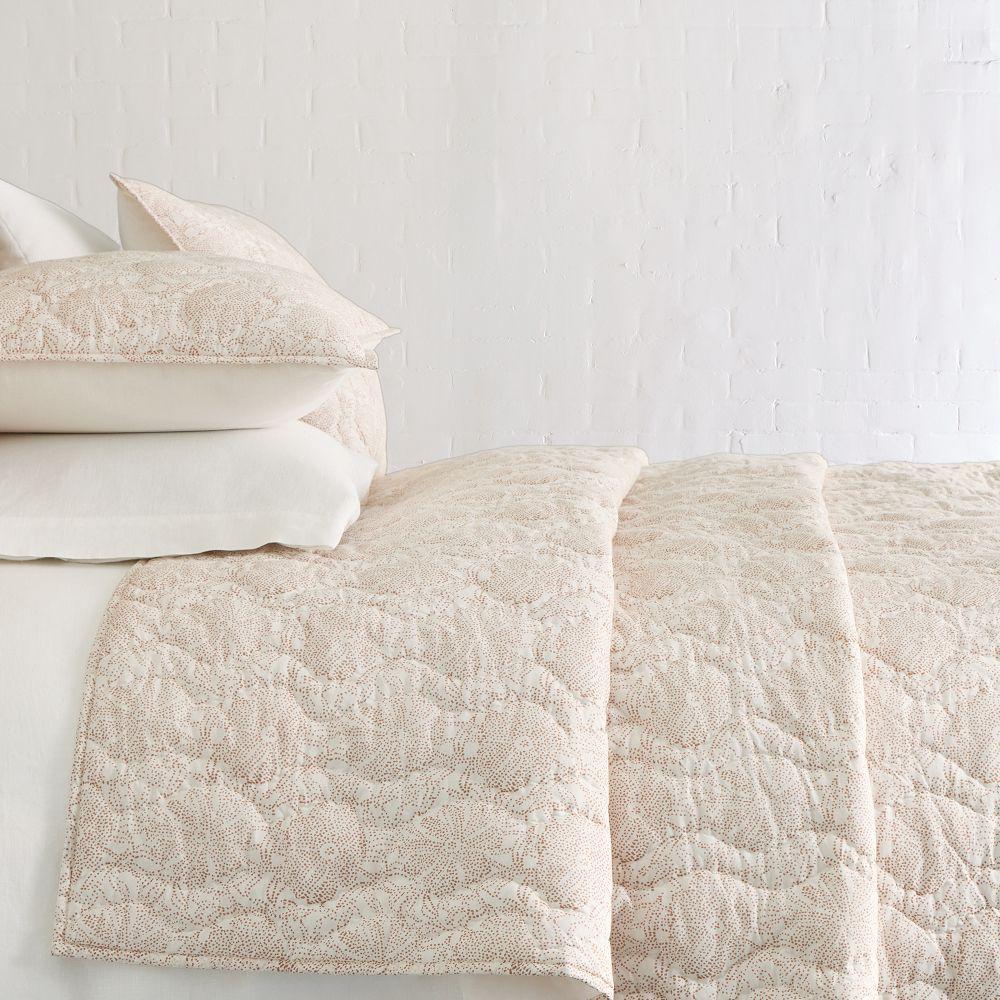 Dotted Floral Bedspread & Pillowcases