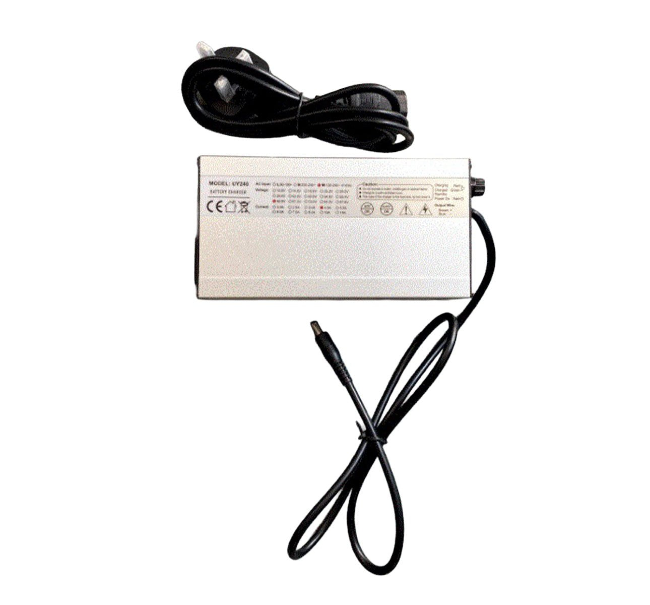 Charger 52V (58V) 4A for Downtube Batteries with 3.5mm Jack Pin 52V (58V) 4A Charger downtube Battery with 3.5 jack pin
