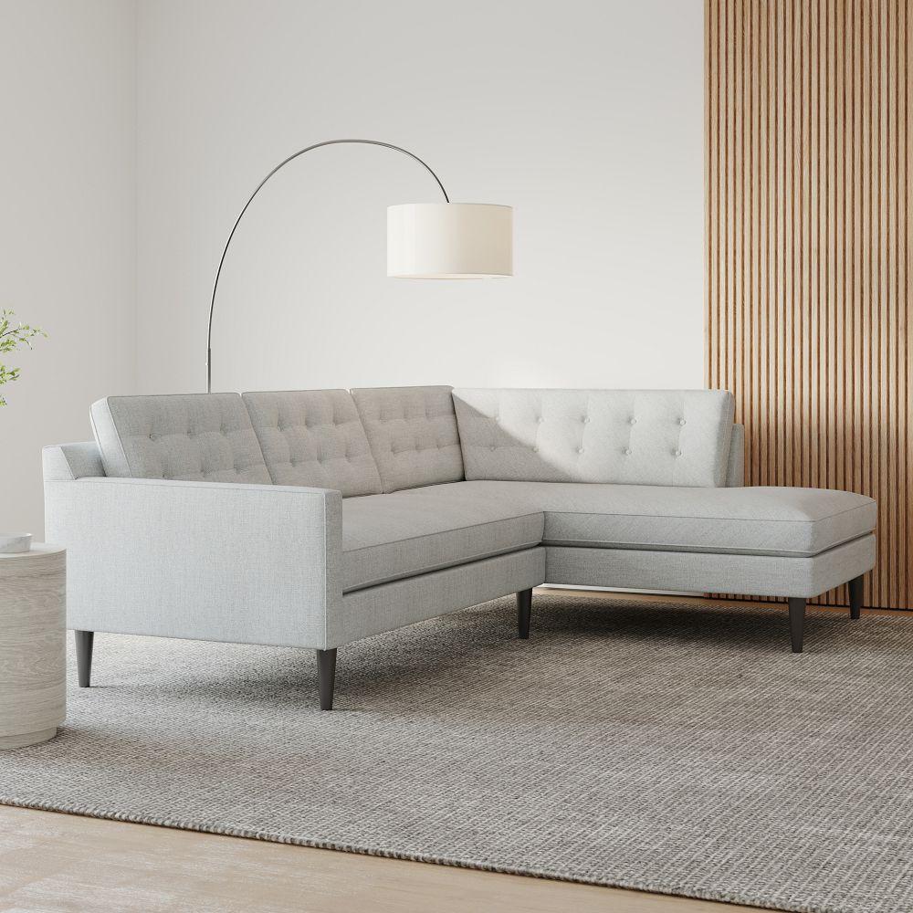 Drake 2-Piece Bumper Chaise Sofa  (254 cm)