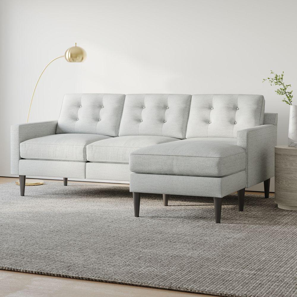Drake Reversible Corner Chaise Sofa (218 cm)