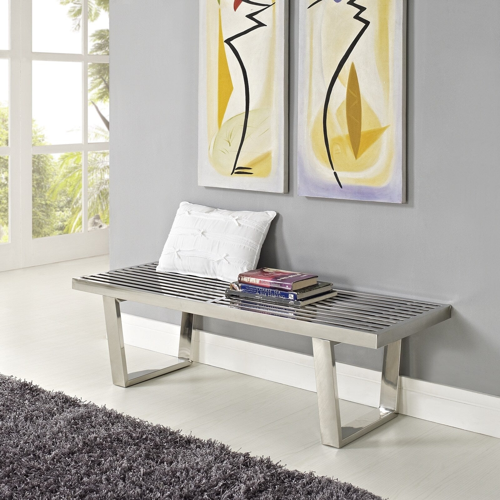 Stainless Steel Platform Bench