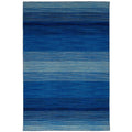 Ecarpetgallery Flatweave Manhattan Brown Grey Wool Kilim Rug 47 X 67
