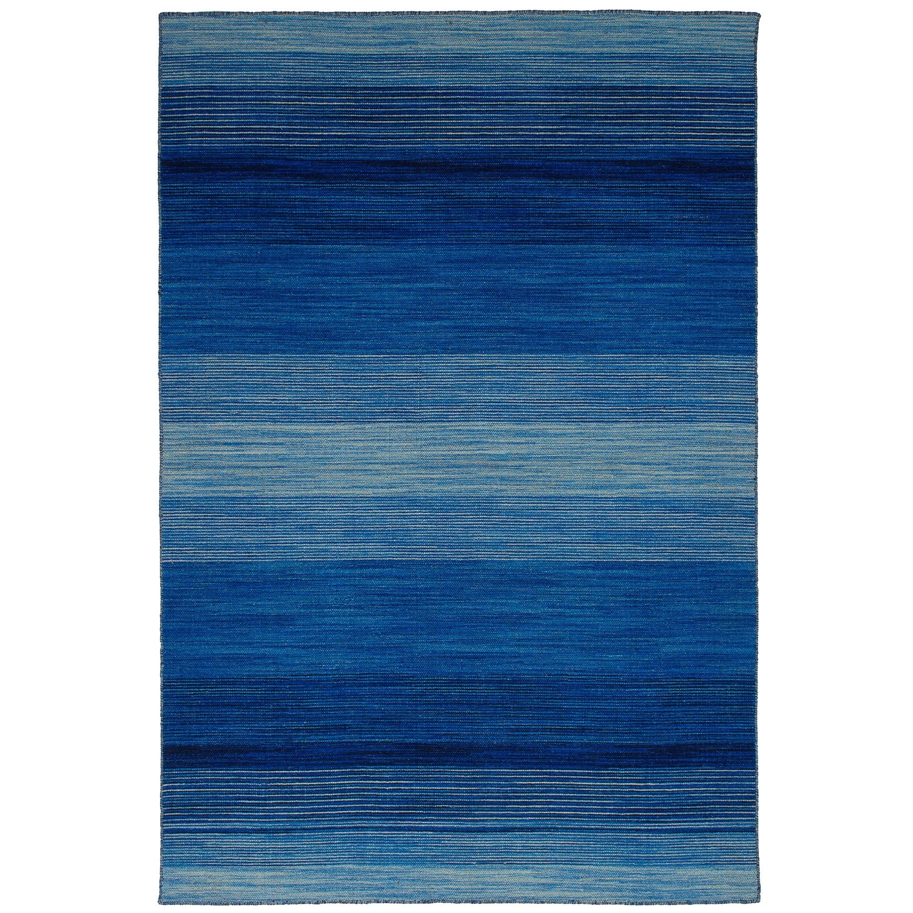 Ecarpetgallery Flatweave Manhattan Brown Grey Wool Kilim Rug 47 X 67