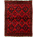 Ecarpetgallery Hand Knotted Finest Khal Mohammadi Red Wool Rug 51 X 66